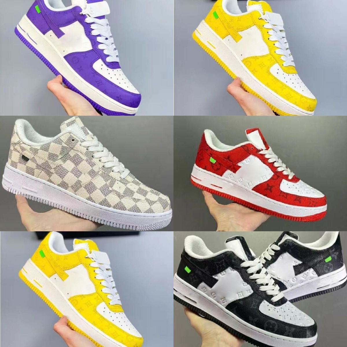 New White University black Blue Fashion Designers X 1 Low Forces Mca Mens Air One Des Chaussures Running Shoes Sneakers Off Shoes, B34
New White University black Blue Fashion Designers X 1 Low Forces Mca Mens Air One Des Chaussures Running Shoes Sneakers Off Shoes, B34