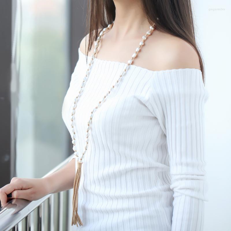 Chains DMNFP271 9-10mm Baroque Freshwater Pearl Necklace Tassel Style Jewelry For Women
Chains DMNFP271 9-10mm Baroque Freshwater Pearl Necklace Tassel Style Jewelry For Women