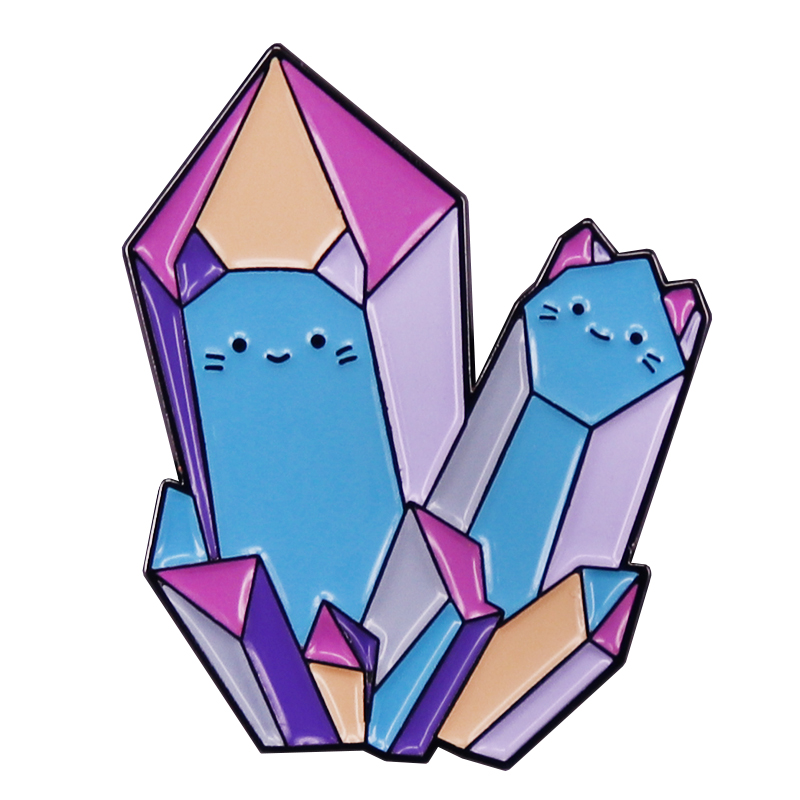 Other Fashion Accessories Quartz Pastel Crystal Cluster Cat Enamel Brooch Pin Brooches Lapel Pins Badge Backpack Jacket Decoration Jewelry Accessories
Other Fashion Accessories Quartz Pastel Crystal Cluster Cat Enamel Brooch Pin Brooches Lapel Pins Badge Backpack Jacket Decoration Jewelry Accessories