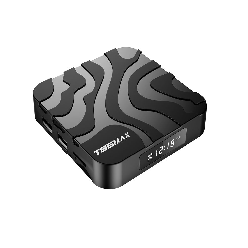 T95MAX TV Box Android 12 4GB RAM 32GB ROM Allwinner H618 6K 4K HDR Dual Wifi 1GB 8GB Media Player T95 Max 2GB 16GB