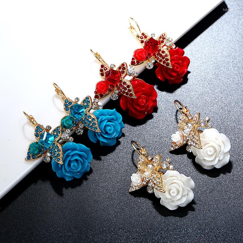 Stud Earrings Milangirl Vintage Resin Flower For Women Exquisite Rhinestone Butterfly Fashion Jewelry
Stud Earrings Milangirl Vintage Resin Flower For Women Exquisite Rhinestone Butterfly Fashion Jewelry