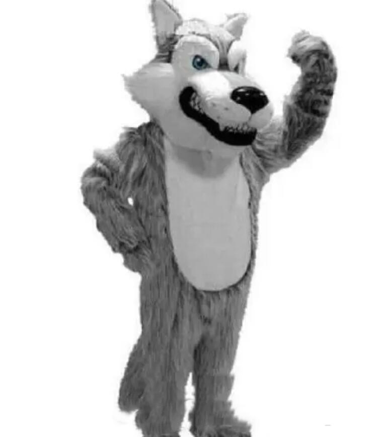new High Quality long hair Grey Wolf Mascot Costume Adult Size Wolf Cartoon Character Costumes Party Costume Halloween Fancy, As pic
new High Quality long hair Grey Wolf Mascot Costume Adult Size Wolf Cartoon Character Costumes Party Costume Halloween Fancy, As pic