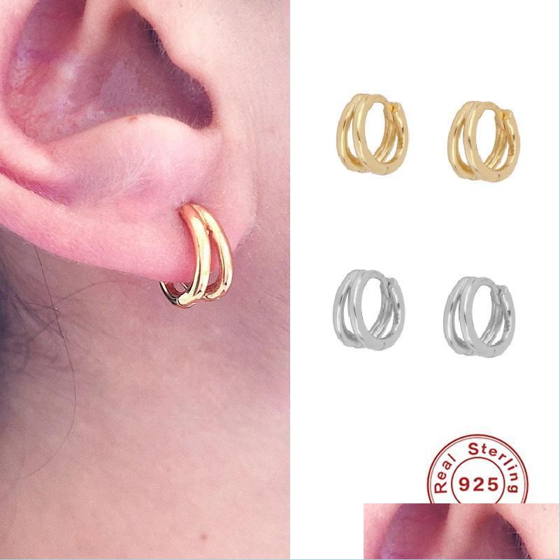 Hoop Huggie Hoop Hie Aide Simple Double Hoops Earrings 925 Sterling Sier For Women Fashion Gold Color Jewelry Earring Pendientes D Dhr79
Hoop Huggie Hoop Hie Aide Simple Double Hoops Earrings 925 Sterling Sier For Women Fashion Gold Color Jewelry Earring Pendientes D Dhr79