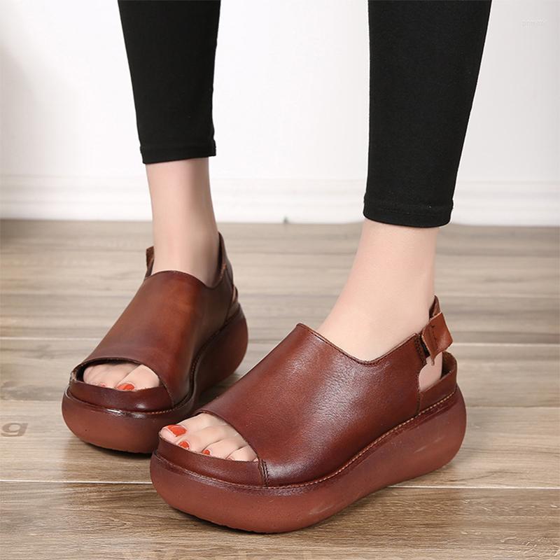 Sandals 2022 Summer Retro Designer Women Platform Luxury Wedges Shoes Open Toe Thick Sole Genuine Leather Ladies Sandles, Black
Sandals 2022 Summer Retro Designer Women Platform Luxury Wedges Shoes Open Toe Thick Sole Genuine Leather Ladies Sandles, Black
