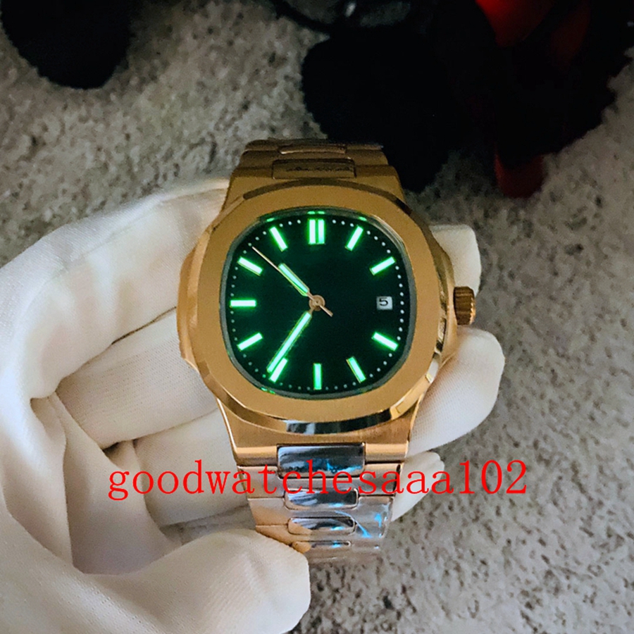 Classic Series Men's Watch 40mm Gray Black Dial 5711 new version Automatic Movement Mechanical Transparent 316L Stainless Steel bracelet Mens Watches
Classic Series Men's Watch 40mm Gray Black Dial 5711 new version Automatic Movement Mechanical Transparent 316L Stainless Steel bracelet Mens Watches