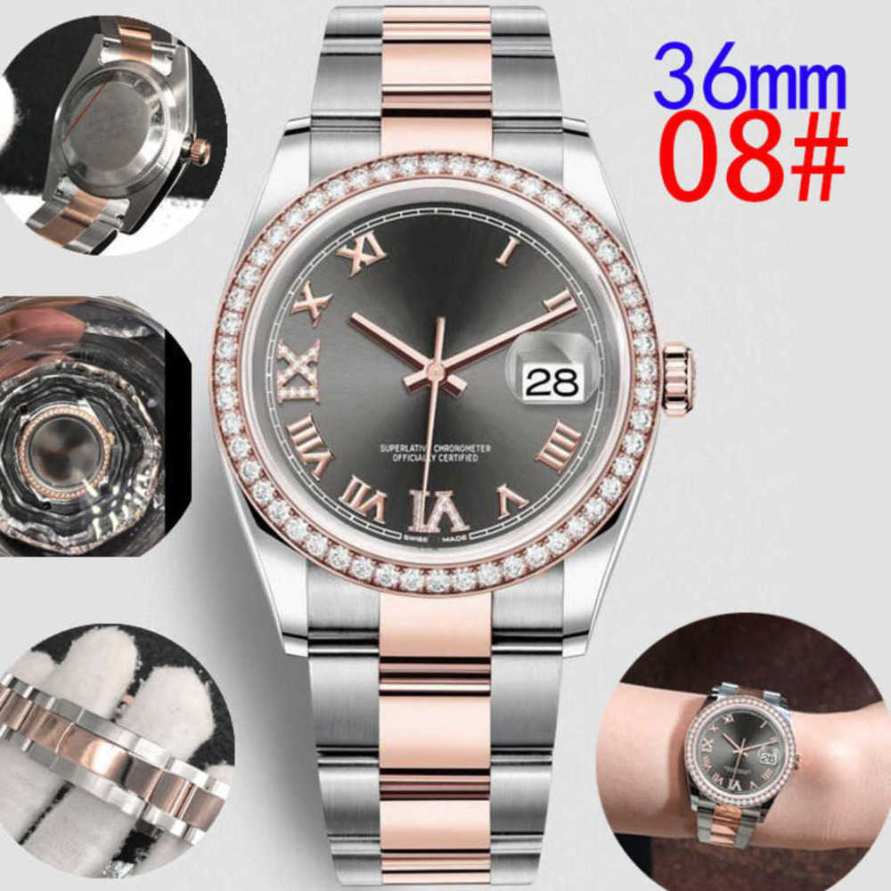 36 mm women watch with stainless steel precision automatic Diamonds and Roman numerals movement steel watchband Waterproof watch, 01
36 mm women watch with stainless steel precision automatic Diamonds and Roman numerals movement steel watchband Waterproof watch, 01