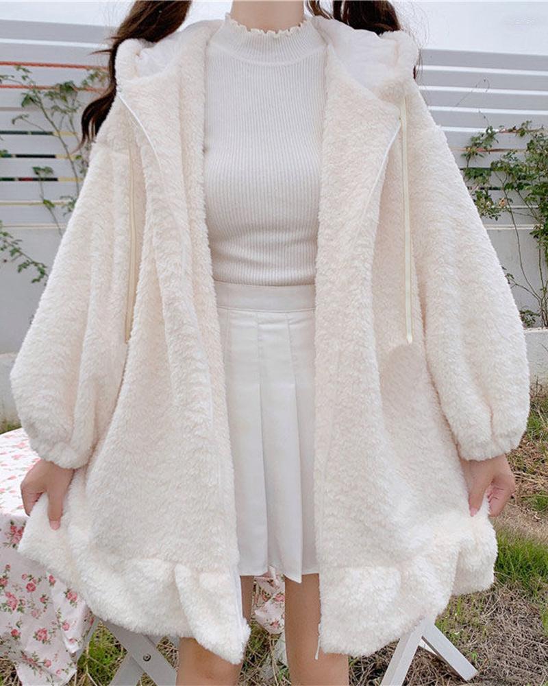 Women' Hoodies Kawaii Sweatshirt Women Casuald Hoodie Harajuku Style Long Sleeve Female Jacket Ear Hooded Coat Zip Up Aesthetic, White
Women' Hoodies Kawaii Sweatshirt Women Casuald Hoodie Harajuku Style Long Sleeve Female Jacket Ear Hooded Coat Zip Up Aesthetic, White