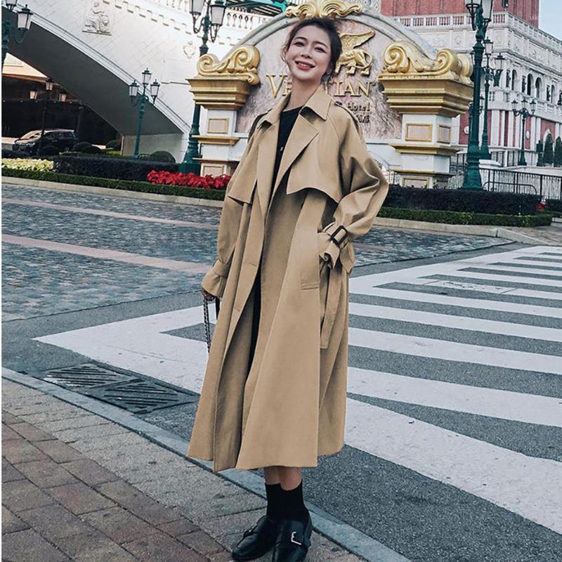 Women's Trench Coats Streetwear Women Long Windbreaker Spring Fall Fashion Loose Double Breasted Coat Overcoat Female Casual Straight, Black
Women's Trench Coats Streetwear Women Long Windbreaker Spring Fall Fashion Loose Double Breasted Coat Overcoat Female Casual Straight, Black