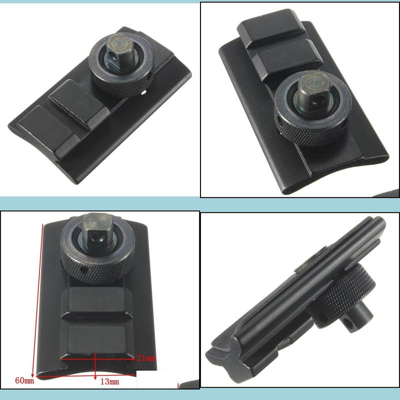 Others Tactical Accessories Hunting Swivel Picatinny Slot Adaptor Kit Weaver Rail Sling Stud Mount For 20Mm Bipod Adapter Drop Deliv Othmf, Black
Others Tactical Accessories Hunting Swivel Picatinny Slot Adaptor Kit Weaver Rail Sling Stud Mount For 20Mm Bipod Adapter Drop Deliv Othmf, Black