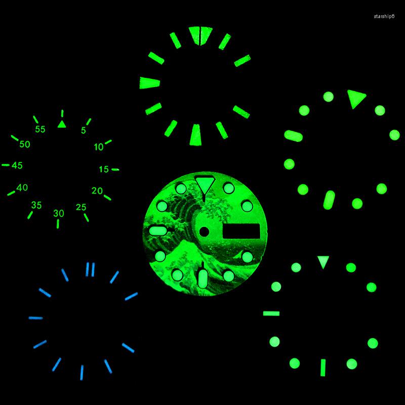 Watch Repair Kits Blue / Green Luminous Dial Super Bright Calendar Parts For Skx007 Skx009 SPRD Fit Movement NH35A NH36A 4R 6R
Watch Repair Kits Blue / Green Luminous Dial Super Bright Calendar Parts For Skx007 Skx009 SPRD Fit Movement NH35A NH36A 4R 6R
