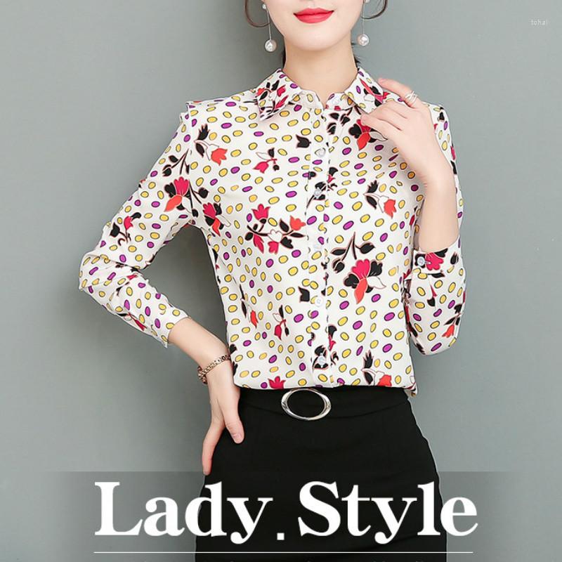Women' Blouses Summer Blouse Arrive Long-sleeve Shirt Women' Retro Flower Print Chiffon Elegant Fashion Korean Office Tops Blusas, Pink
Women' Blouses Summer Blouse Arrive Long-sleeve Shirt Women' Retro Flower Print Chiffon Elegant Fashion Korean Office Tops Blusas, Pink