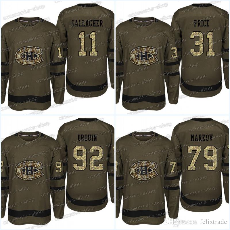 Camouflage Montreal Canadiens Jersey 92 Jonathan Drouin 79 Andrei Markov 32 Mark Streit 31 Carey Price Army Green Hockey Jerseys, 6 army green
Camouflage Montreal Canadiens Jersey 92 Jonathan Drouin 79 Andrei Markov 32 Mark Streit 31 Carey Price Army Green Hockey Jerseys, 6 army green