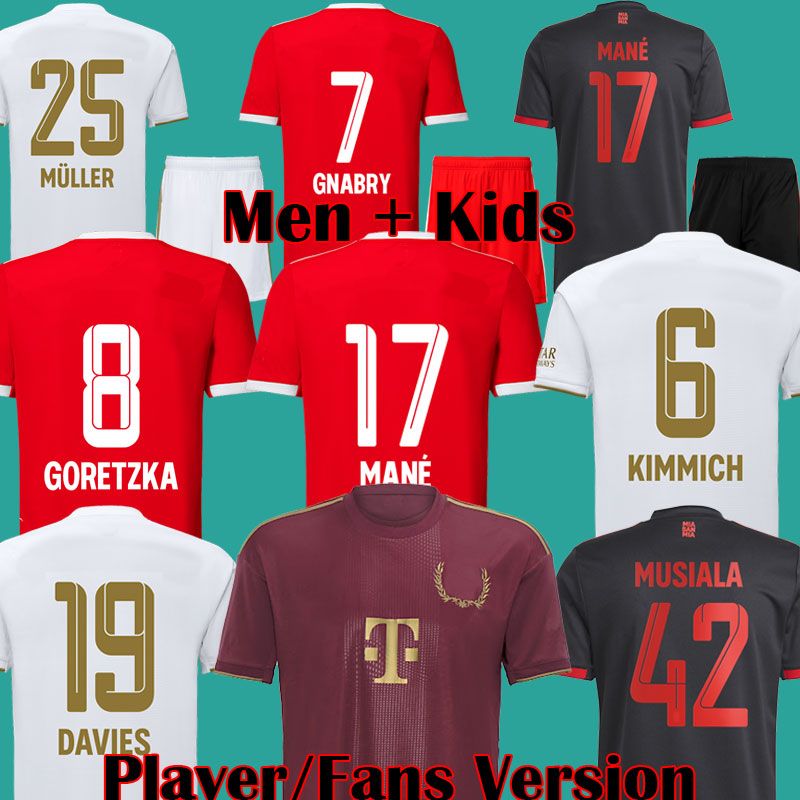 DE LIGT soccer jersey 22 23 MANE SANE BAYERN MUNICH GNABRY GORETZKA COMAN MULLER DAVIES KIMMICH football shirt 72232 Men Kids kit 2022 2023 Oktoberfest uniforms, Away 
DE LIGT soccer jersey 22 23 MANE SANE BAYERN MUNICH GNABRY GORETZKA COMAN MULLER DAVIES KIMMICH football shirt 72232 Men Kids kit 2022 2023 Oktoberfest uniforms, Away