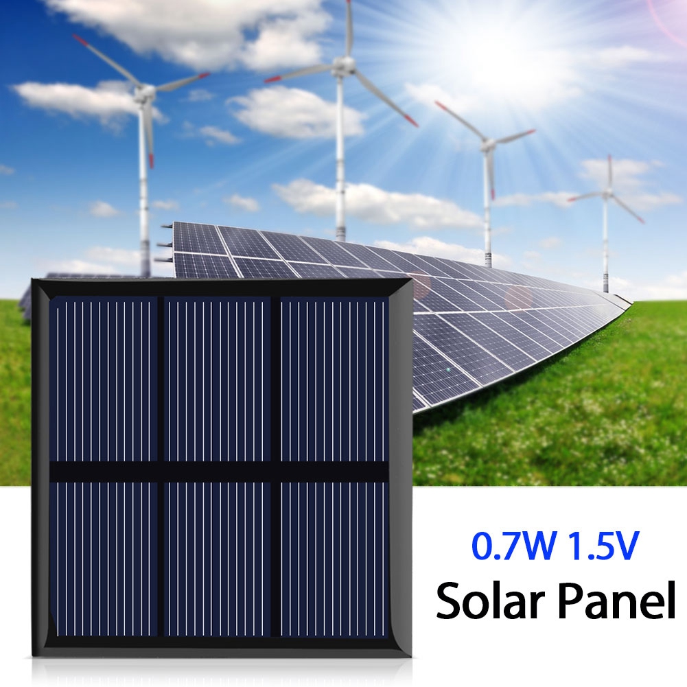 0.7W 1.5V Mini Portable Solar Panel DIY Power Module Charger for 1.2V Battery with Wire
0.7W 1.5V Mini Portable Solar Panel DIY Power Module Charger for 1.2V Battery with Wire