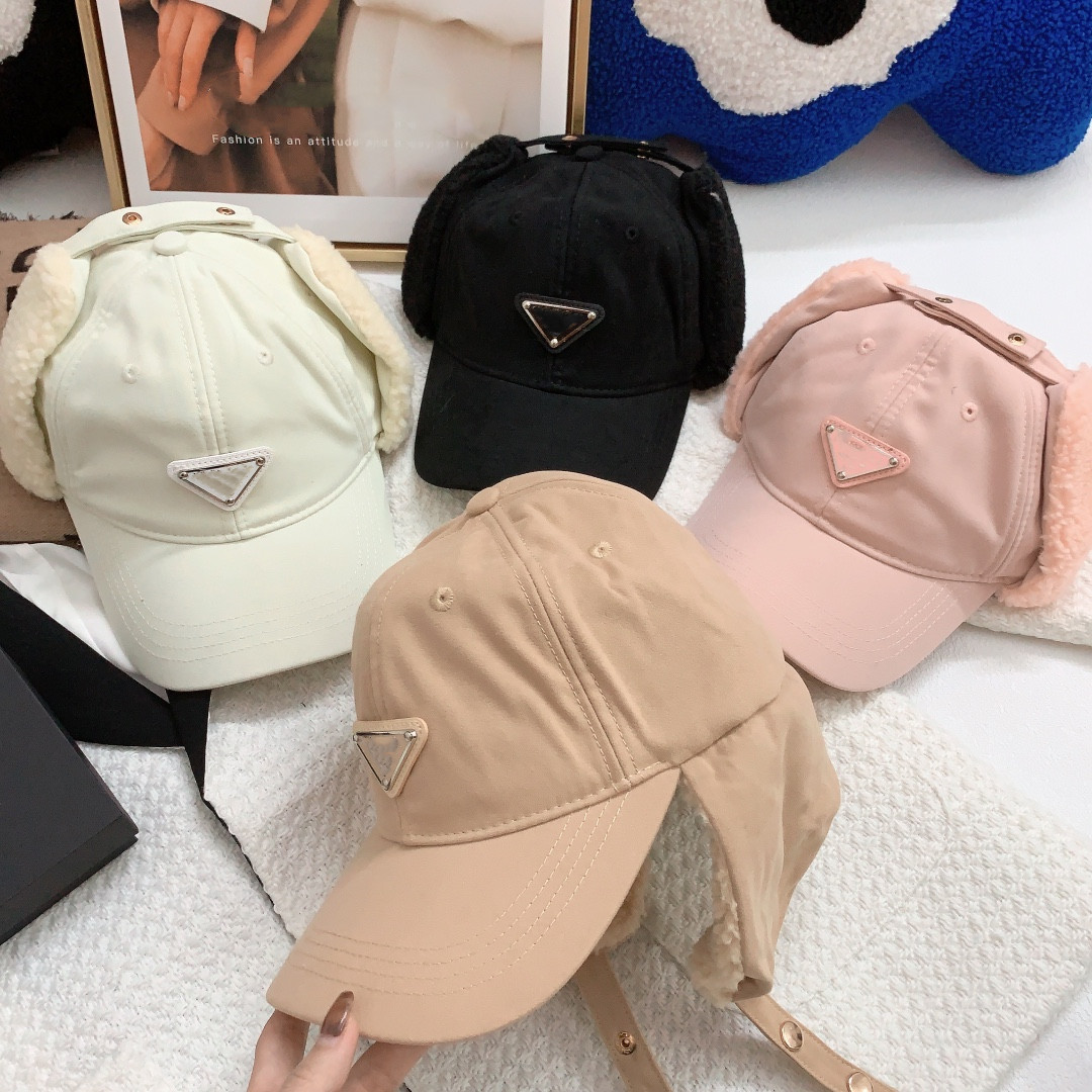 Luxury Designer Baseball Cap Triangle Standard New Letter Winter Thicken Thermal Lambswool Earmuffs Hat All-Matching Baseball Caps, With logo
Luxury Designer Baseball Cap Triangle Standard New Letter Winter Thicken Thermal Lambswool Earmuffs Hat All-Matching Baseball Caps, With logo