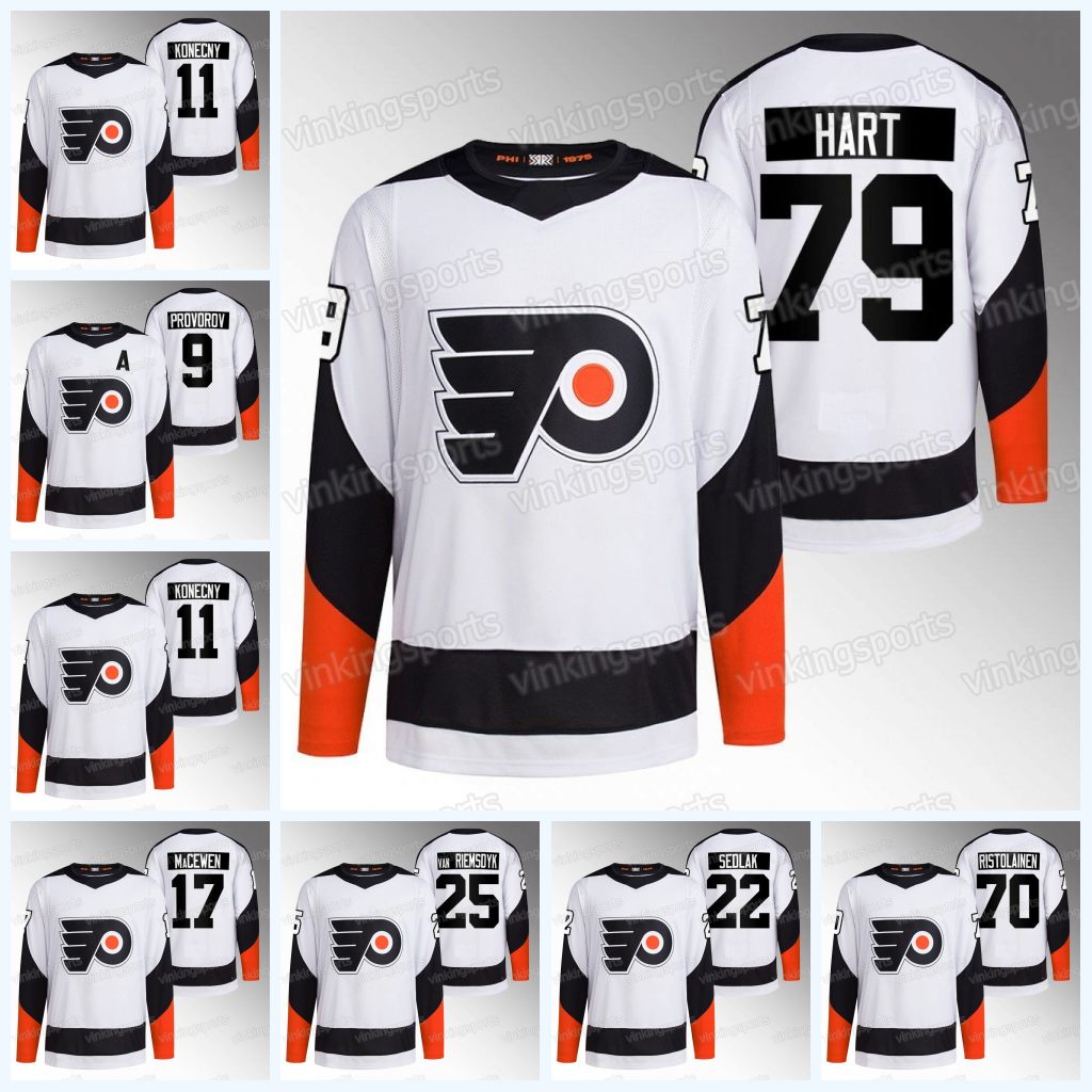 Philadelphia Carter Hart Flyers 2023 Reverse Retro Jersey Ivan Provorov Kevin Hayes Scott Laughton Tony DeAngelo Rasmus Ristolainen Wade Allison Ryan Ellis, Mens s-xxxl
Philadelphia Carter Hart Flyers 2023 Reverse Retro Jersey Ivan Provorov Kevin Hayes Scott Laughton Tony DeAngelo Rasmus Ristolainen Wade Allison Ryan Ellis, Mens s-xxxl