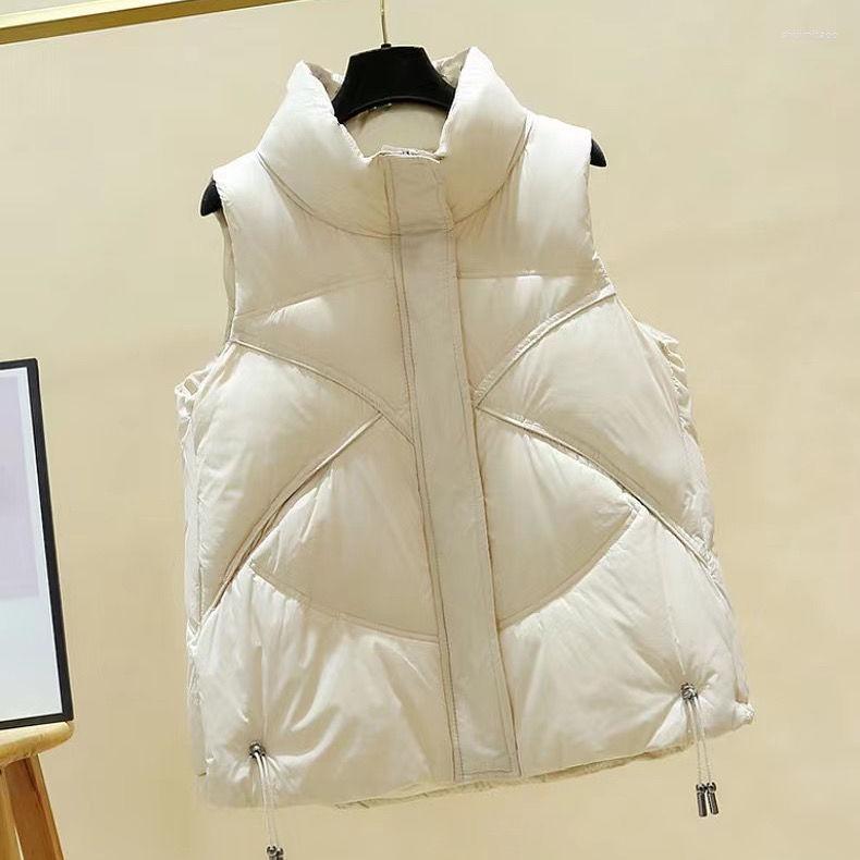 Women's Vests Cotton Vest Streetwear Jacket For Women Autumn Winter Casual Short Wild Thick Sleeveless Coat Waistcoat Outwear T93, Black
Women's Vests Cotton Vest Streetwear Jacket For Women Autumn Winter Casual Short Wild Thick Sleeveless Coat Waistcoat Outwear T93, Black