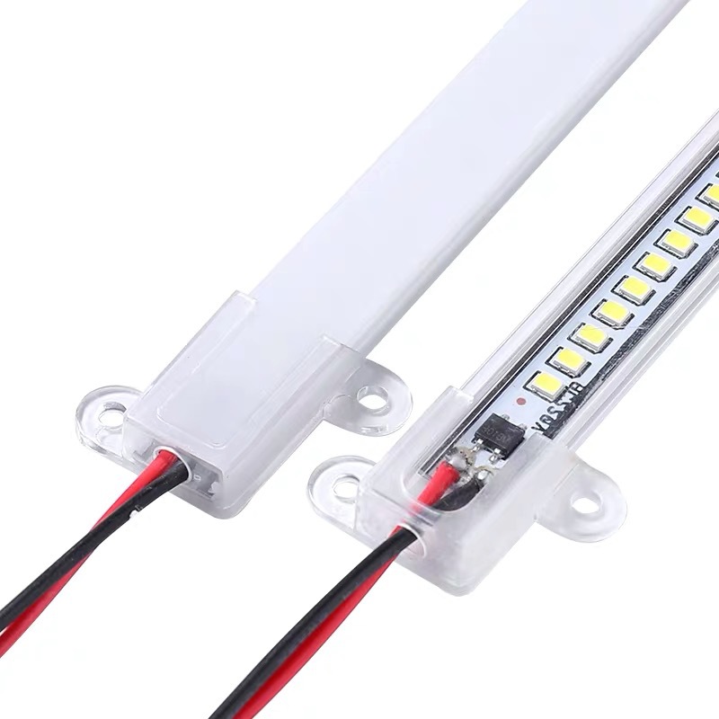 2pcsX SMD2835 LED Tube Light 50cm 72LEDs Bar Light Rigid Strips Under Cabinets Fluorescent Floodlight for Home Kitchen Wall Decor D2.0