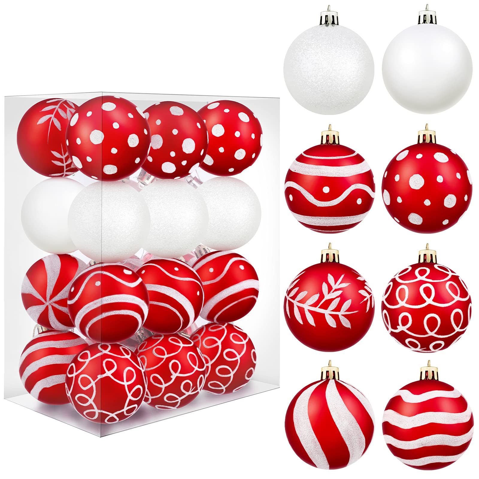 Acrylic Plastic Lucite Christmas Ball Ornaments Painting Glittering Tree Pendants Shatterproof Decorative Baubles In 8 Patterns For Amnwx
Acrylic Plastic Lucite Christmas Ball Ornaments Painting Glittering Tree Pendants Shatterproof Decorative Baubles In 8 Patterns For Amnwx