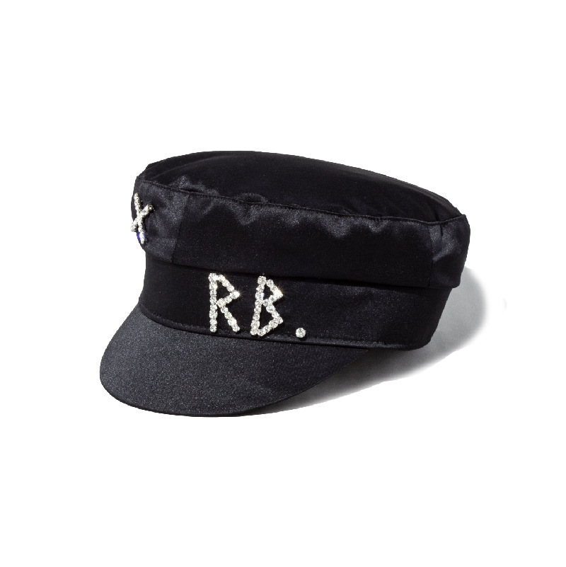 Simple Rhinestone RB Hat Women Men Street Fashion Style Newsboy Hats Black Berets Flat Top Caps, Pink
Simple Rhinestone RB Hat Women Men Street Fashion Style Newsboy Hats Black Berets Flat Top Caps, Pink