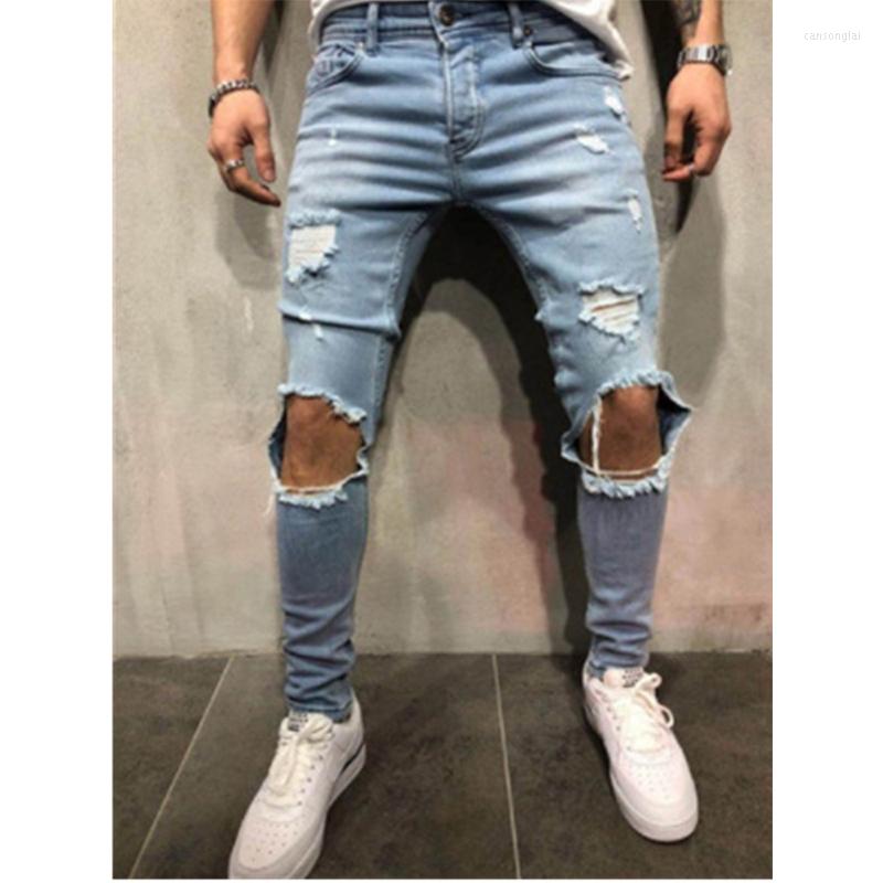 Men' Jeans Men' Vintage Skinny Knee Destroyed Ripped Streetwear Slim Fit Pants Homme Beggar Hole Hip Hop Denim Trousers Men, Grey
Men' Jeans Men' Vintage Skinny Knee Destroyed Ripped Streetwear Slim Fit Pants Homme Beggar Hole Hip Hop Denim Trousers Men, Grey