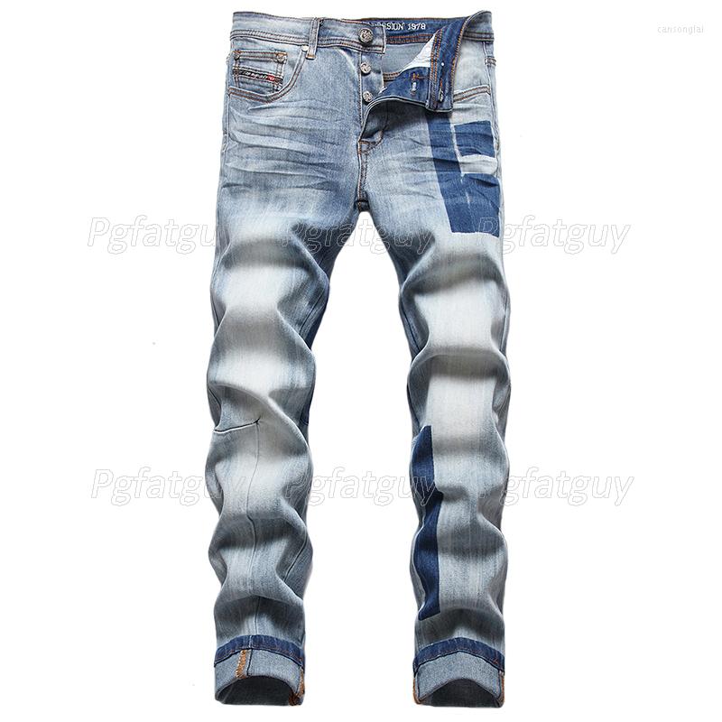 Men's Jeans Men's Cotton Brand Fashion Casual Light Blue Stretch Straight Youth Style Pants For Men Slimming Trousers, 3051
Men's Jeans Men's Cotton Brand Fashion Casual Light Blue Stretch Straight Youth Style Pants For Men Slimming Trousers, 3051