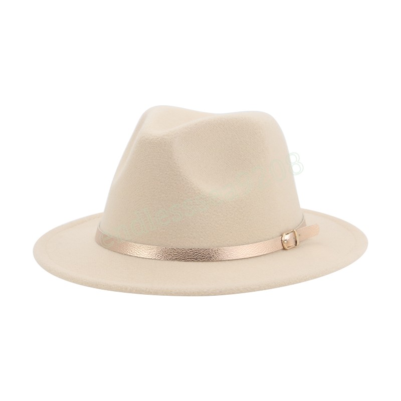 Hats for Women Fedora Caps Solid Color Panama Autumn Winter Women's Wide Brim Hat Khaki Black Belt Band Cap
Hats for Women Fedora Caps Solid Color Panama Autumn Winter Women's Wide Brim Hat Khaki Black Belt Band Cap