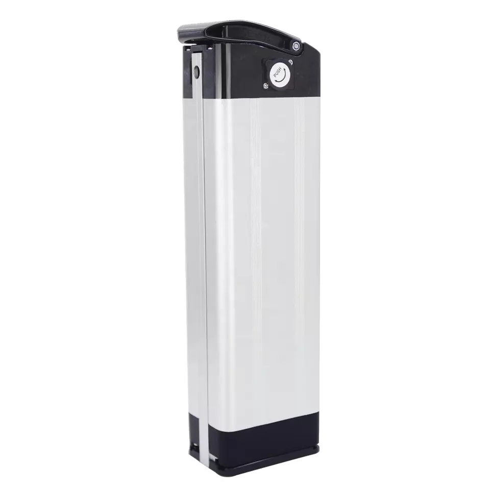 Battery Pack 48V 15Ah 18Ah 19.2Ah 21Ah Silver Fish Case Electric Bicycle Lithium Battery With Charger
Battery Pack 48V 15Ah 18Ah 19.2Ah 21Ah Silver Fish Case Electric Bicycle Lithium Battery With Charger