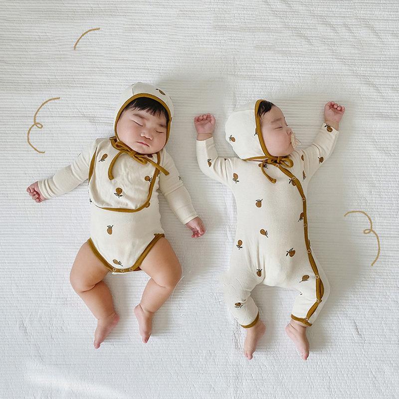 Rompers 2022 Autumn Baby Bodysuits Toddler One Piece Infant Girls Clothes Pear Bodysuit And HatRompers, Set
Rompers 2022 Autumn Baby Bodysuits Toddler One Piece Infant Girls Clothes Pear Bodysuit And HatRompers, Set