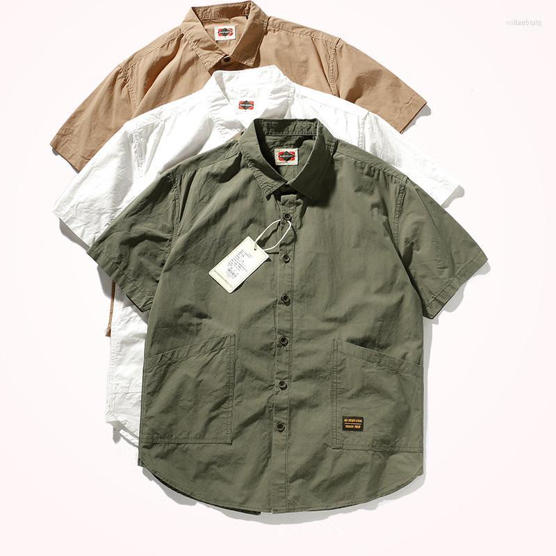 Men's Casual Shirts Men's 2022 Summer Japanese Retro Short Sleeve Shirt Men's Fashion Thin Quick-dry Pure Cotton Wash Old Pocket, Army green
Men's Casual Shirts Men's 2022 Summer Japanese Retro Short Sleeve Shirt Men's Fashion Thin Quick-dry Pure Cotton Wash Old Pocket, Army green