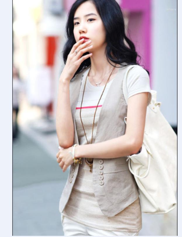 Women' Vests 2022 Spring Autumn Fashion Women Suit Waistcoat V-neck Casual Vest Sleeveless All Match Slim Lady 4XL A40, Black
Women' Vests 2022 Spring Autumn Fashion Women Suit Waistcoat V-neck Casual Vest Sleeveless All Match Slim Lady 4XL A40, Black