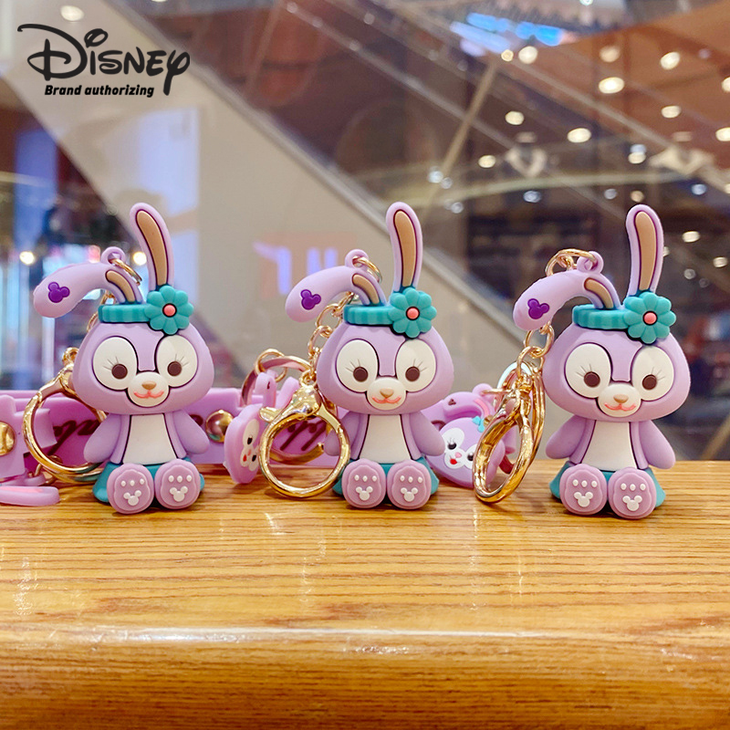 Wholesale Disney Cartoon Glue Drop Star Delu Keychain Female Cute Creativity Delicate Rabbit Figure Keychain Car Bag Pendant, As picture 
Wholesale Disney Cartoon Glue Drop Star Delu Keychain Female Cute Creativity Delicate Rabbit Figure Keychain Car Bag Pendant, As picture