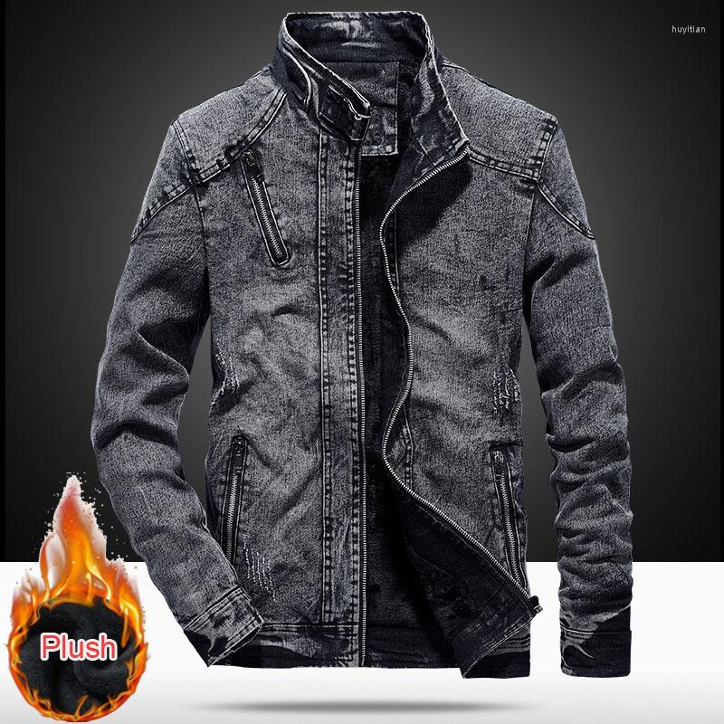 Men's Trench Coats Fashion Winter Jeans Jackets Men Casual Fleece Warm Coat Autumn Comfortable Men's Clothing Outwear Denim -4XL MY191, Black
Men's Trench Coats Fashion Winter Jeans Jackets Men Casual Fleece Warm Coat Autumn Comfortable Men's Clothing Outwear Denim -4XL MY191, Black