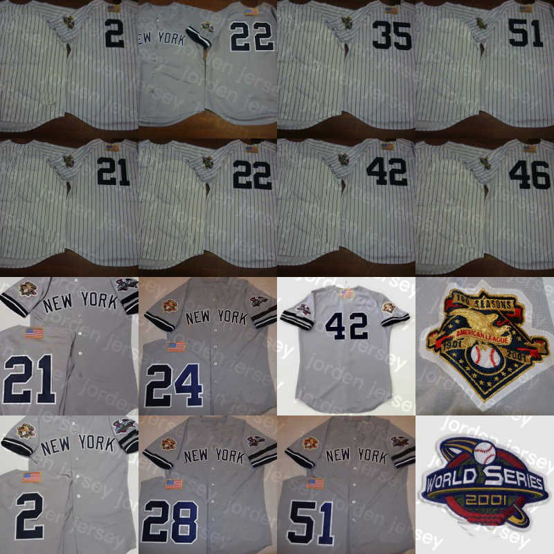 Baseball Jerseys NEW College Baseball Wears 2001 World Series Jersey Derek Jeter Scott Brosius Jorge Posada Roger Clemens Tino Martinez David Justice Mike Mu, 42 grey
Baseball Jerseys NEW College Baseball Wears 2001 World Series Jersey Derek Jeter Scott Brosius Jorge Posada Roger Clemens Tino Martinez David Justice Mike Mu, 42 grey