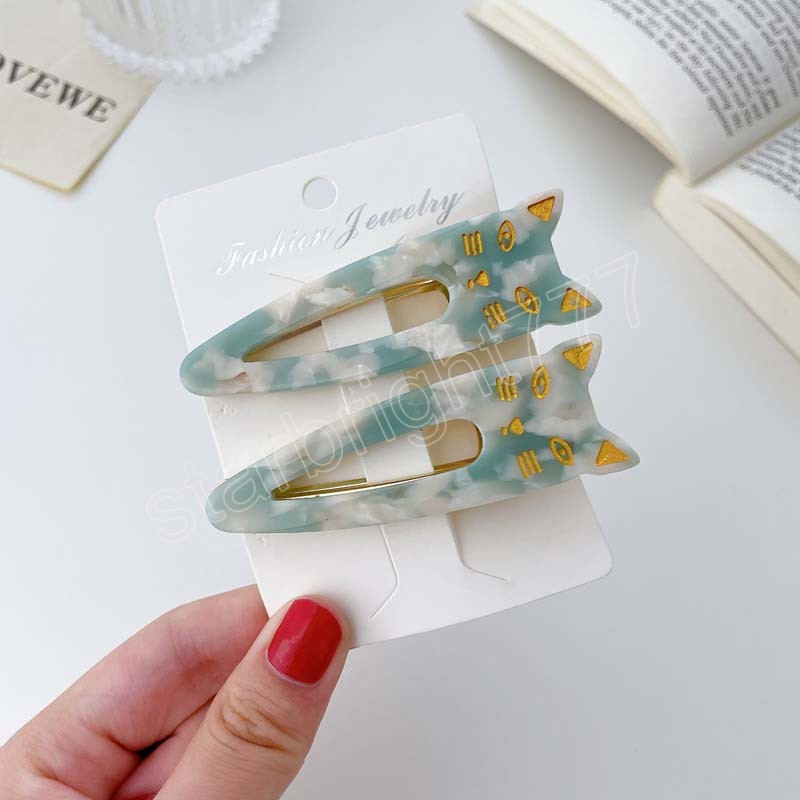 Women Girls Fashion Hair Clips Adult Lovely Acetic Acid Hairpins Cute Cartoon Cat Ornamentr Female Hair Accessories