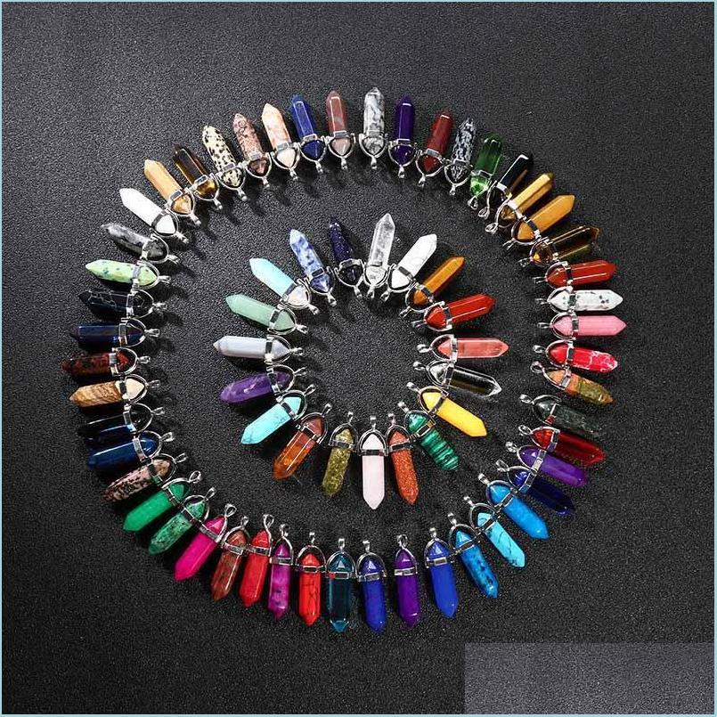 Pendant Necklaces Bk Natural Stone Pendant Hexagonal Prism Quartz Point Healing Crystals Chakra Cross Heart Charm Exquisite Necklace Dhyvp
Pendant Necklaces Bk Natural Stone Pendant Hexagonal Prism Quartz Point Healing Crystals Chakra Cross Heart Charm Exquisite Necklace Dhyvp
