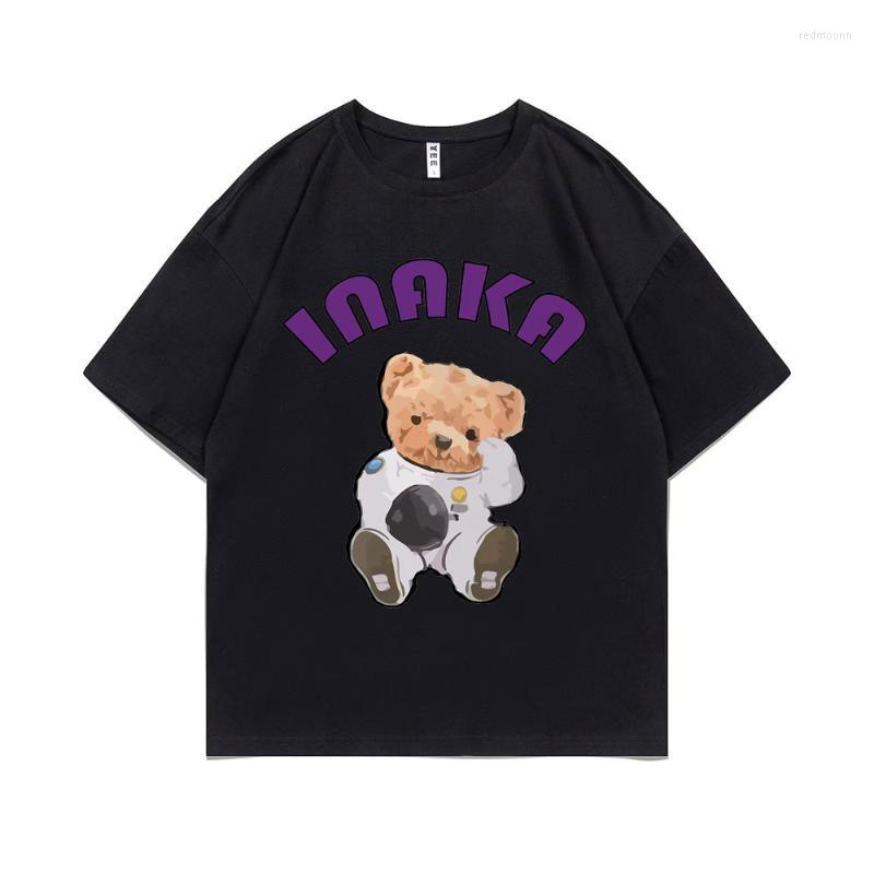 Men's T Shirts Men's T-Shirts Inaka Power Astronaut Bear Harajuku Graphic Print Shirt Regular Men Women Casual Loose Tees Couple Cute, Black
Men's T Shirts Men's T-Shirts Inaka Power Astronaut Bear Harajuku Graphic Print Shirt Regular Men Women Casual Loose Tees Couple Cute, Black