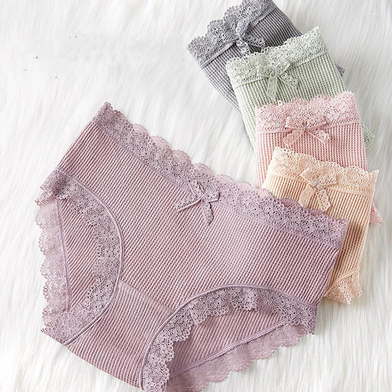Women's Panties Women's Fashion Comfortable Lingerie Seamless Cotton Laces Solid Brifs Mid Waist Girls Sexy Breathable Underwear, Pink
Women's Panties Women's Fashion Comfortable Lingerie Seamless Cotton Laces Solid Brifs Mid Waist Girls Sexy Breathable Underwear, Pink