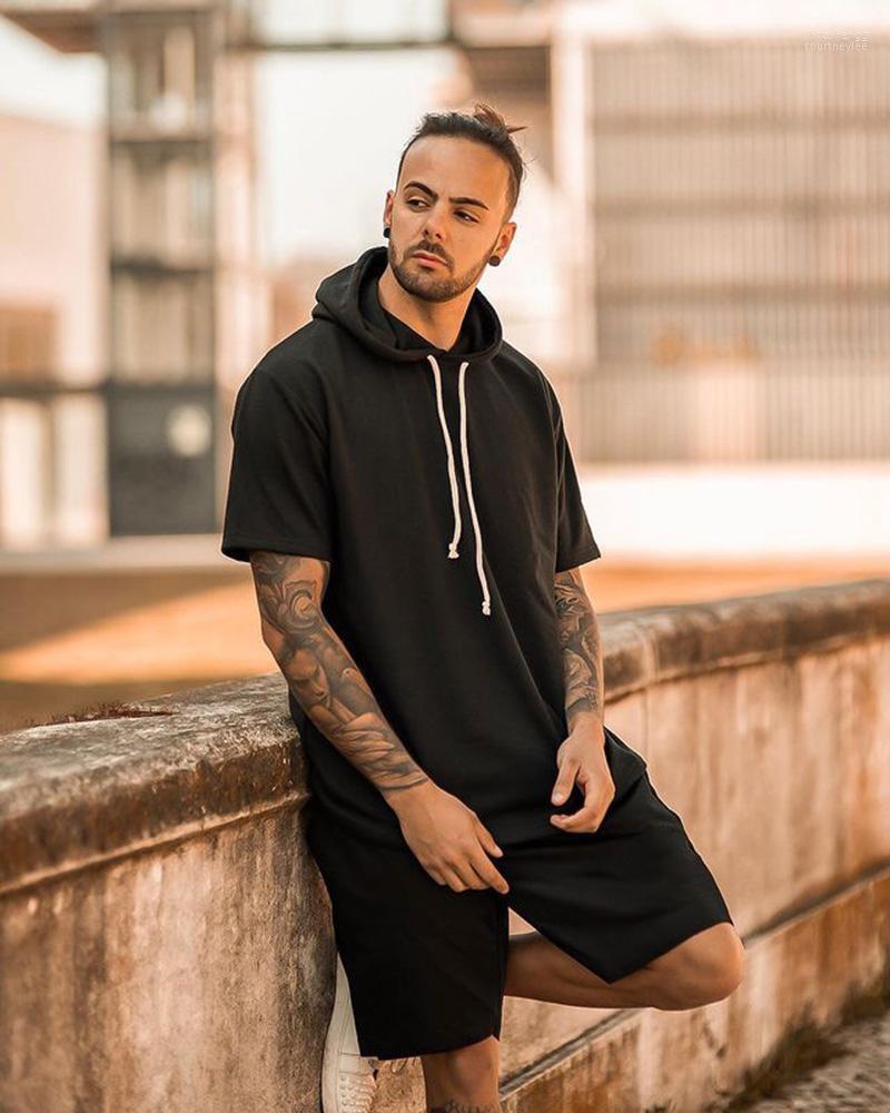 Men' Tracksuits Spring And Summer 2022 Men' Casual Sports Loose Street Jogging Black Short-sleeved Suit
Men' Tracksuits Spring And Summer 2022 Men' Casual Sports Loose Street Jogging Black Short-sleeved Suit