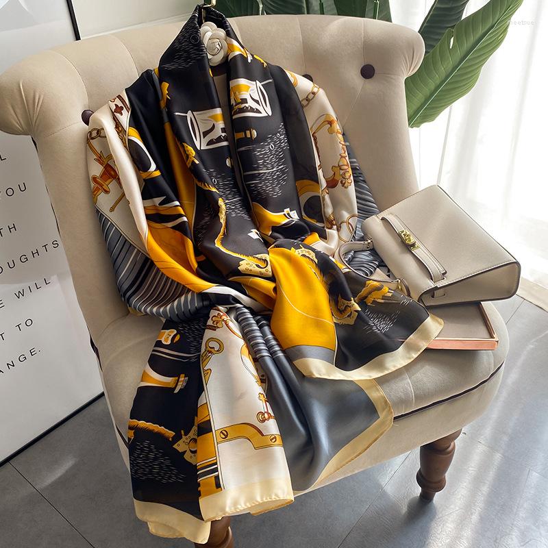 Scarves 90 180cm Luxury Design Scarf Lady Shawl Printed Silk Felt Headscarf Square Wrap 2022
Scarves 90 180cm Luxury Design Scarf Lady Shawl Printed Silk Felt Headscarf Square Wrap 2022