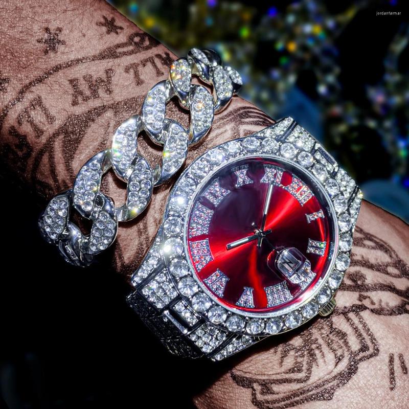 Wristwatches Hip Hop Men Women Crystal Square Iced Out Chain Bracelet Set Bling Rhinestones Necklaces Watch Jewelry, 20inch
Wristwatches Hip Hop Men Women Crystal Square Iced Out Chain Bracelet Set Bling Rhinestones Necklaces Watch Jewelry, 20inch