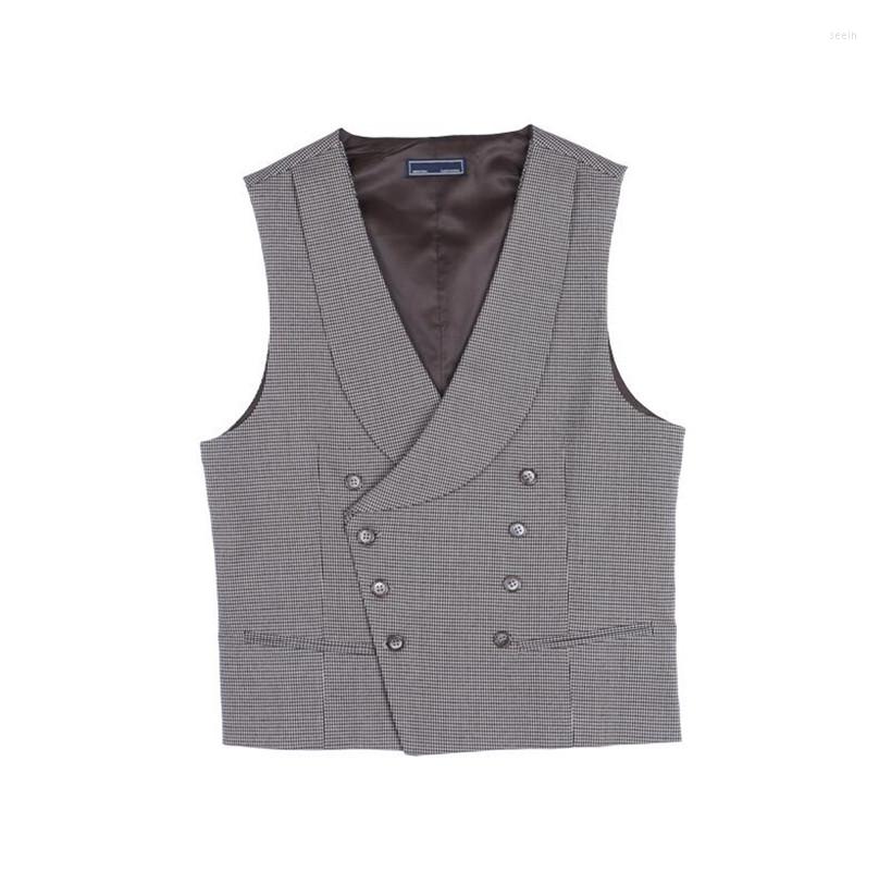 Men's Vests Suits Vest For Men Gray Houndstooth With Lapel Collar Double Breasted Retro Steampunk Business, Grey
Men's Vests Suits Vest For Men Gray Houndstooth With Lapel Collar Double Breasted Retro Steampunk Business, Grey