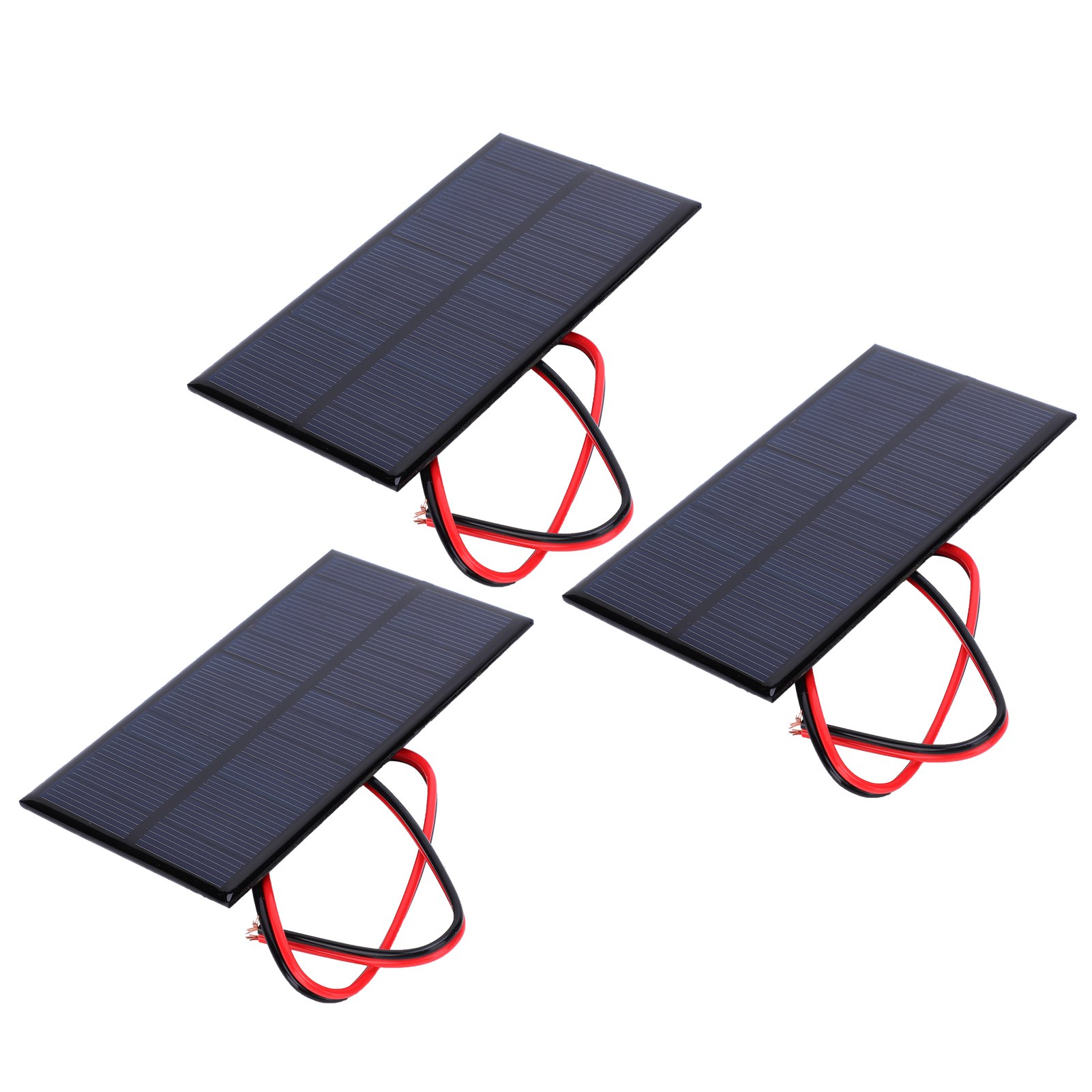 3pcs DC 6V 1W Solar Panel Cell Power Module Polycrystalline Silicon with 30cm Cable
3pcs DC 6V 1W Solar Panel Cell Power Module Polycrystalline Silicon with 30cm Cable