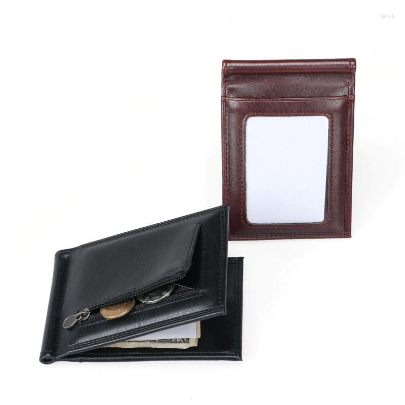 Card Holders PU Leather Wallet Holder Fashion Business Zipper Purse Clamp FMoney Bifold Cash Money Bag, Black
Card Holders PU Leather Wallet Holder Fashion Business Zipper Purse Clamp FMoney Bifold Cash Money Bag, Black