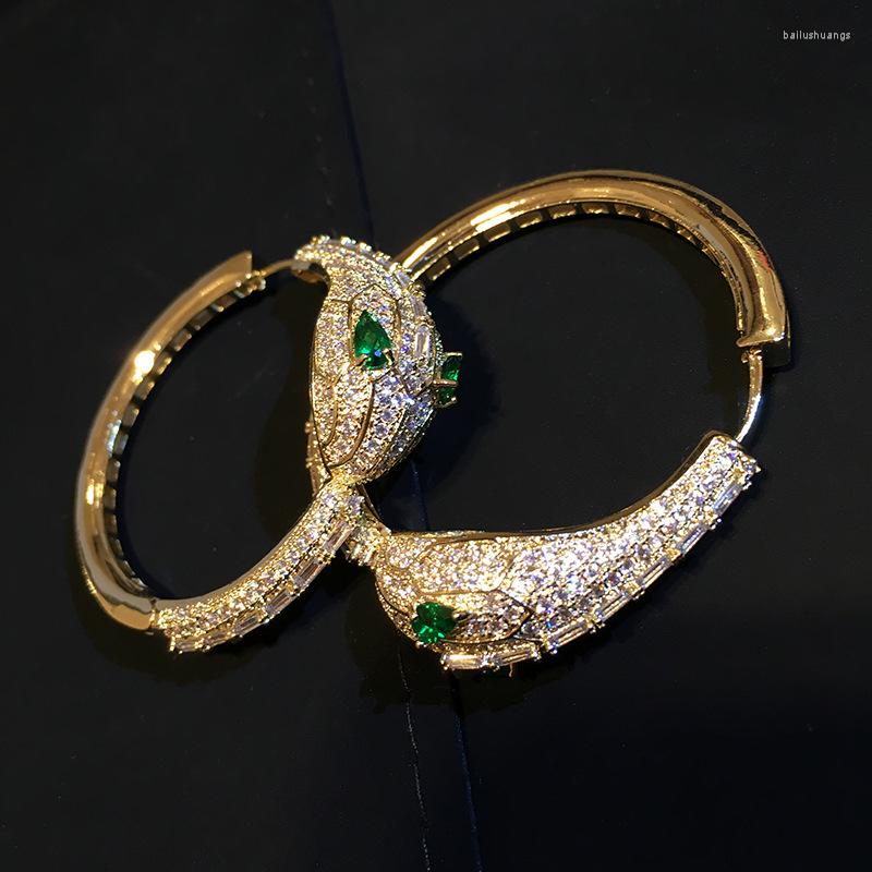 Hoop Earrings Luxury Fashion Snake Rhinestone Round Vintage Jewelry For Woman Party Gift
Hoop Earrings Luxury Fashion Snake Rhinestone Round Vintage Jewelry For Woman Party Gift