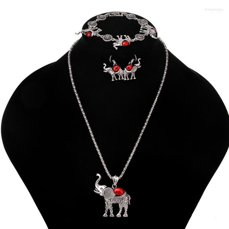 Necklace Earrings Set & African For Women Vintage Silver Color Elephant Pendant Bracelets Fashion Jewellery Gift 2022, Picture shown
Necklace Earrings Set & African For Women Vintage Silver Color Elephant Pendant Bracelets Fashion Jewellery Gift 2022, Picture shown