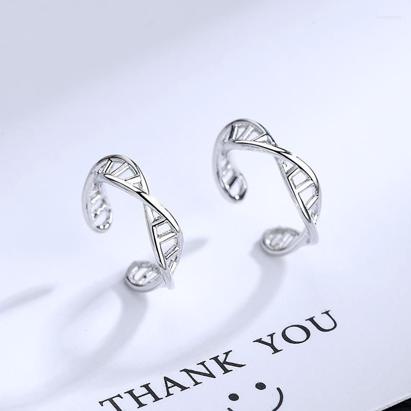 Backs Earrings A Girl' Minimalist DNA Chemistry Molecule Cuff Women Girl Double Earcuff Clip On Without Piercing
Backs Earrings A Girl' Minimalist DNA Chemistry Molecule Cuff Women Girl Double Earcuff Clip On Without Piercing