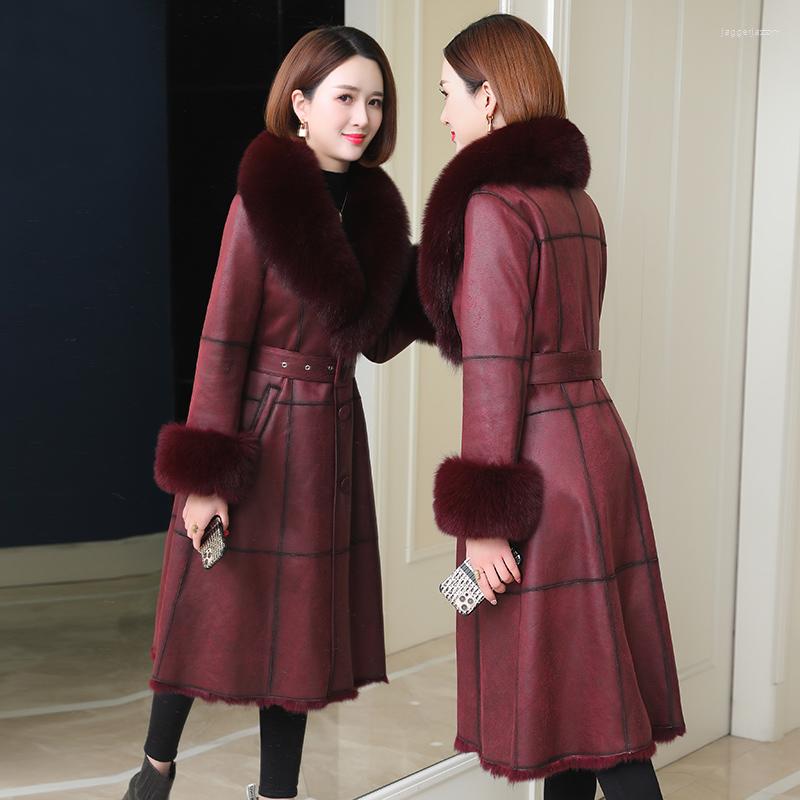 Women's Leather 2022 Women Parka Winter Clothes Genuine Fur Coat Oversize With Natural Collar Warm Long Jacket, Khaki
Women's Leather 2022 Women Parka Winter Clothes Genuine Fur Coat Oversize With Natural Collar Warm Long Jacket, Khaki