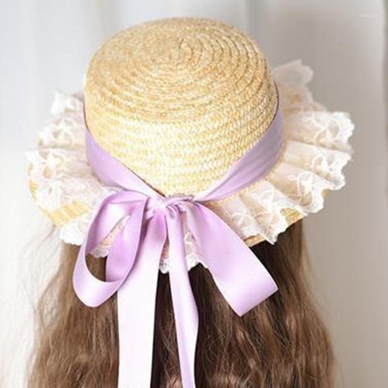 Wide Brim Hats Girls Lace Straw Beach Hat Sunscreen Ribbon Summer Sun Flowers Cute Flat DXAA, Matcha green
Wide Brim Hats Girls Lace Straw Beach Hat Sunscreen Ribbon Summer Sun Flowers Cute Flat DXAA, Matcha green