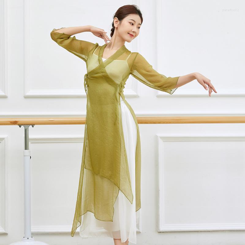 Stage Wear Adult Belly Dance Transparent Long Cardigan Sheer Wrap Side Tie Top Blouse T Shirt Fairy Costume For Women Dancer Clothes, Light purple
Stage Wear Adult Belly Dance Transparent Long Cardigan Sheer Wrap Side Tie Top Blouse T Shirt Fairy Costume For Women Dancer Clothes, Light purple